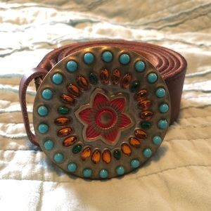 Beautiful 100% Leather Belt - Prana